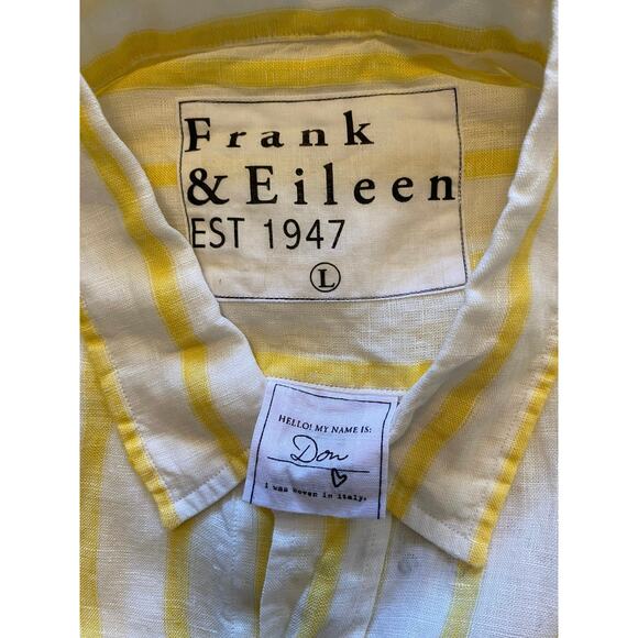 Frank & Eileen Don Button Up Striped Shirt - Picture 3 of 4